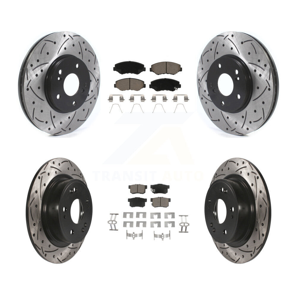 Transit Auto KDC-100977 Disc Brake Kit for 2005 Honda Accord - Front and Rear product image