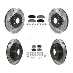 Transit Auto KDC-100977 Disc Brake Kit for 2005 Honda Accord - Front and Rear product image