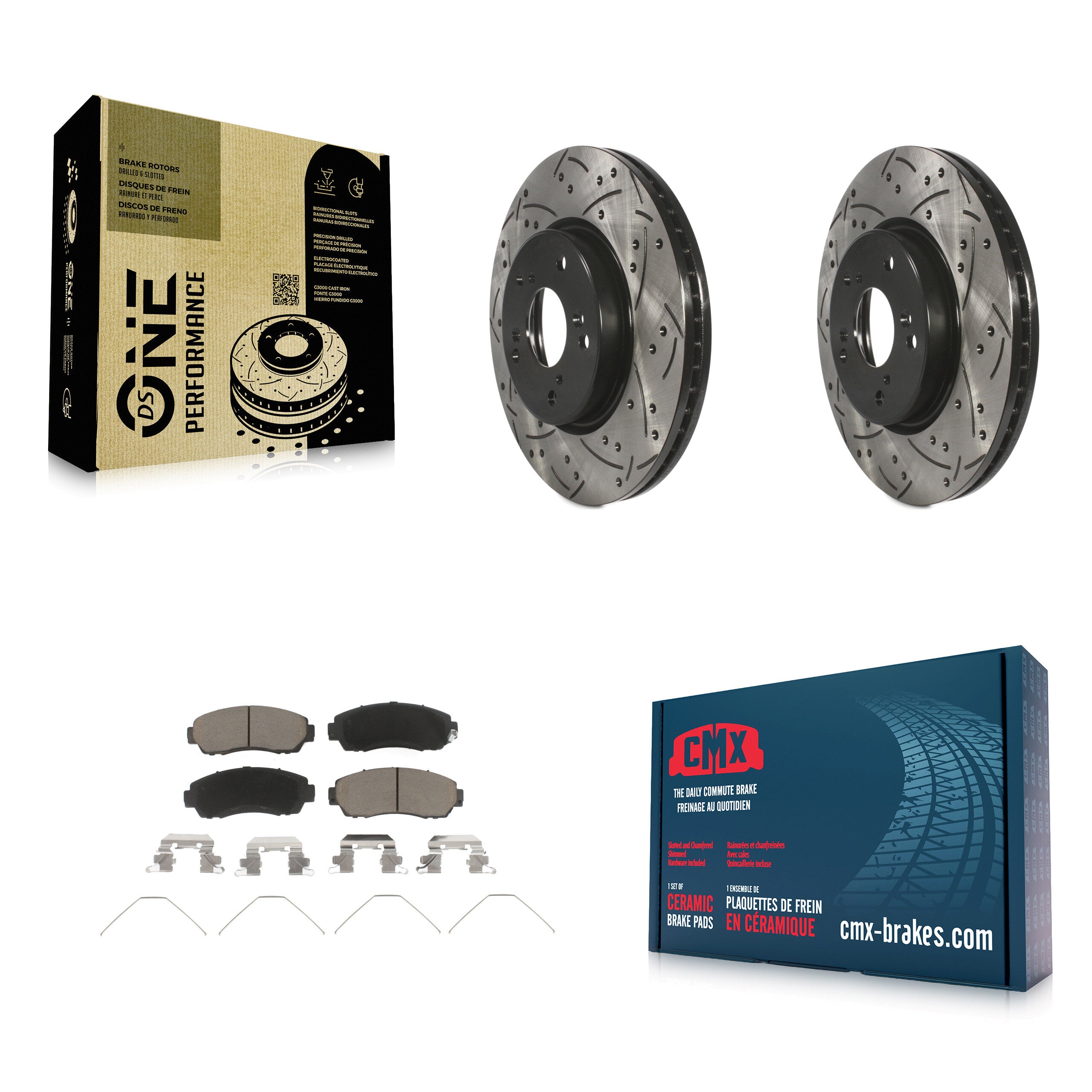 Transit Auto KDC-100986 Disc Brake Kit for 2020 Honda CR-V - Front product image