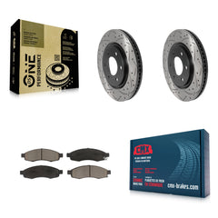 Transit Auto KDC-100989 Disc Brake Kit for 2007 Nissan TITAN - Front product image
