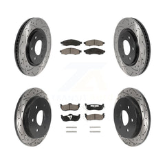 Transit Auto KDC-100995 Disc Brake Kit for 2007 Nissan TITAN - Front and Rear product image