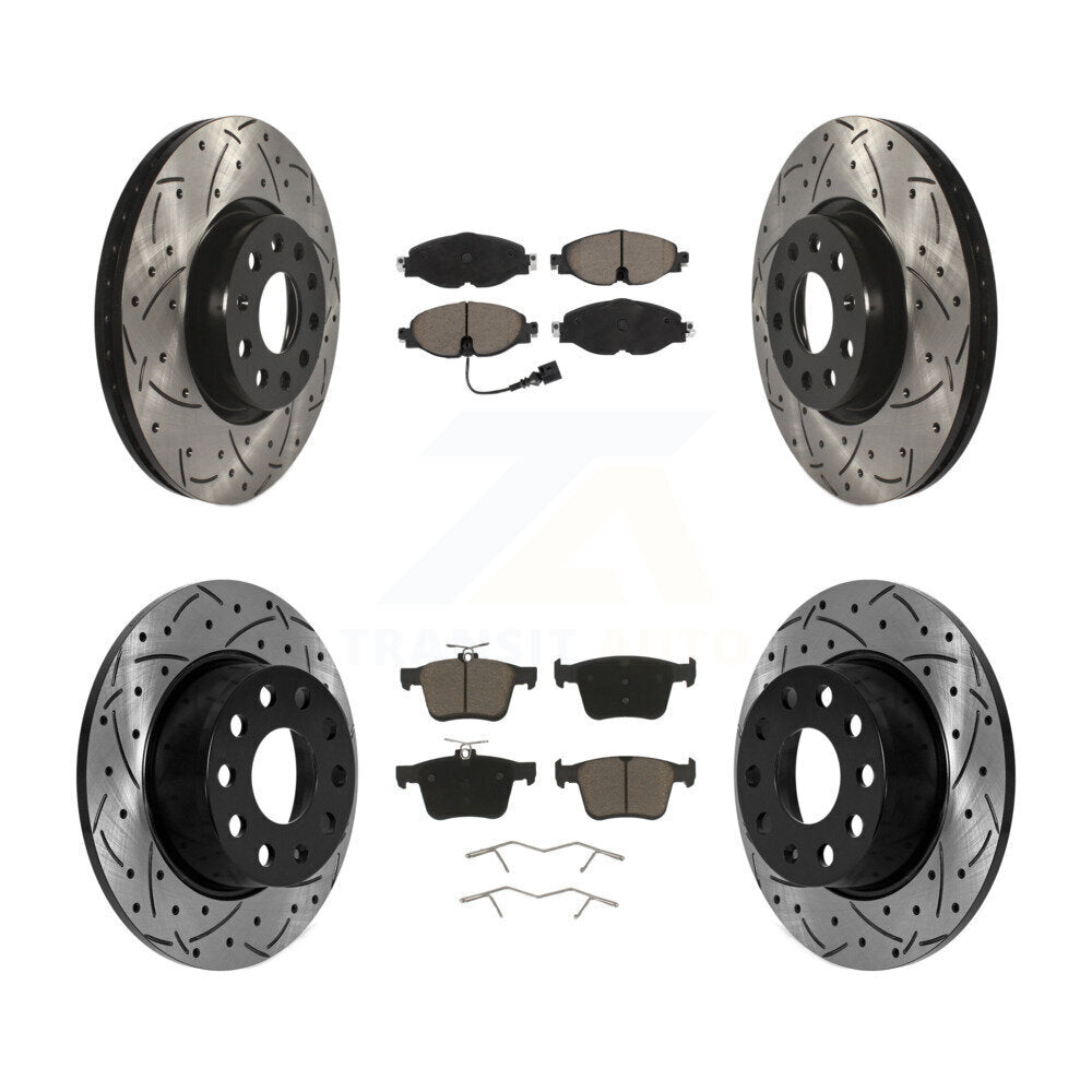 Transit Auto KDC-100999 Disc Brake Kit for 2022-2023 Volkswagen Taos - Front and Rear product image