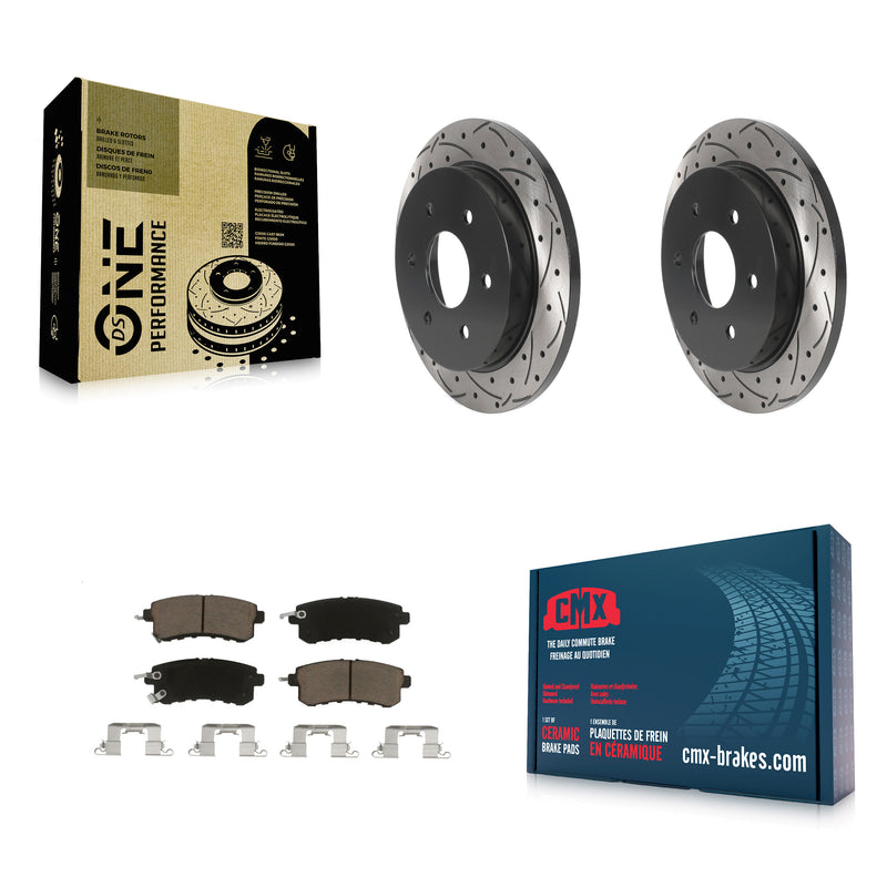 Transit Auto KDC-101002 Disc Brake Kit for 2017-2019 Nissan Armada - Rear product image