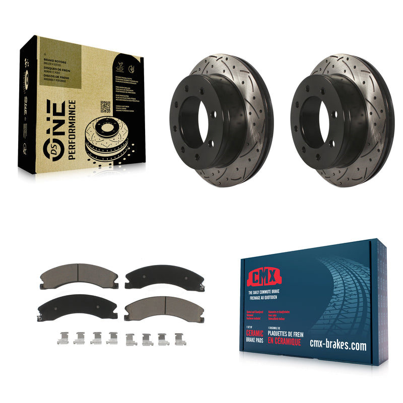 Transit Auto KDC-101010 Disc Brake Kit for 2010-2011 Chevrolet Express 4500 - Rear product image