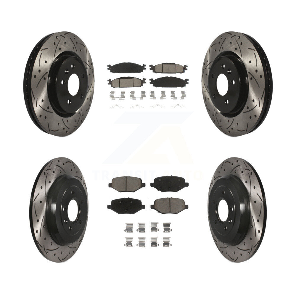 Transit Auto KDC-101016 Disc Brake Kit for 2015 Ford Explorer - Front and Rear product image