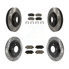 Transit Auto KDC-101017 Disc Brake Kit for 2016 Hyundai Sonata - Front and Rear product image