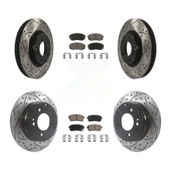 Transit Auto KDC-101018 Disc Brake Kit for 2016 Hyundai Sonata - Front and Rear product image