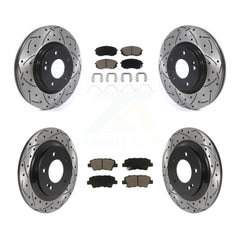 Transit Auto KDC-101021 Disc Brake Kit for 2018-2022 Kia Forte5, Hyundai Elantra GT - Front and Rear product image