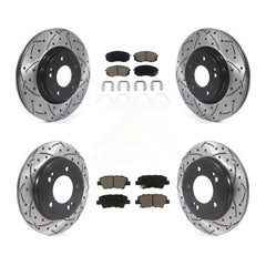 Transit Auto KDC-101022 Disc Brake Kit for 2019-2023 Kia Forte, Kia Forte5, Hyundai Veloster - Front and Rear product image