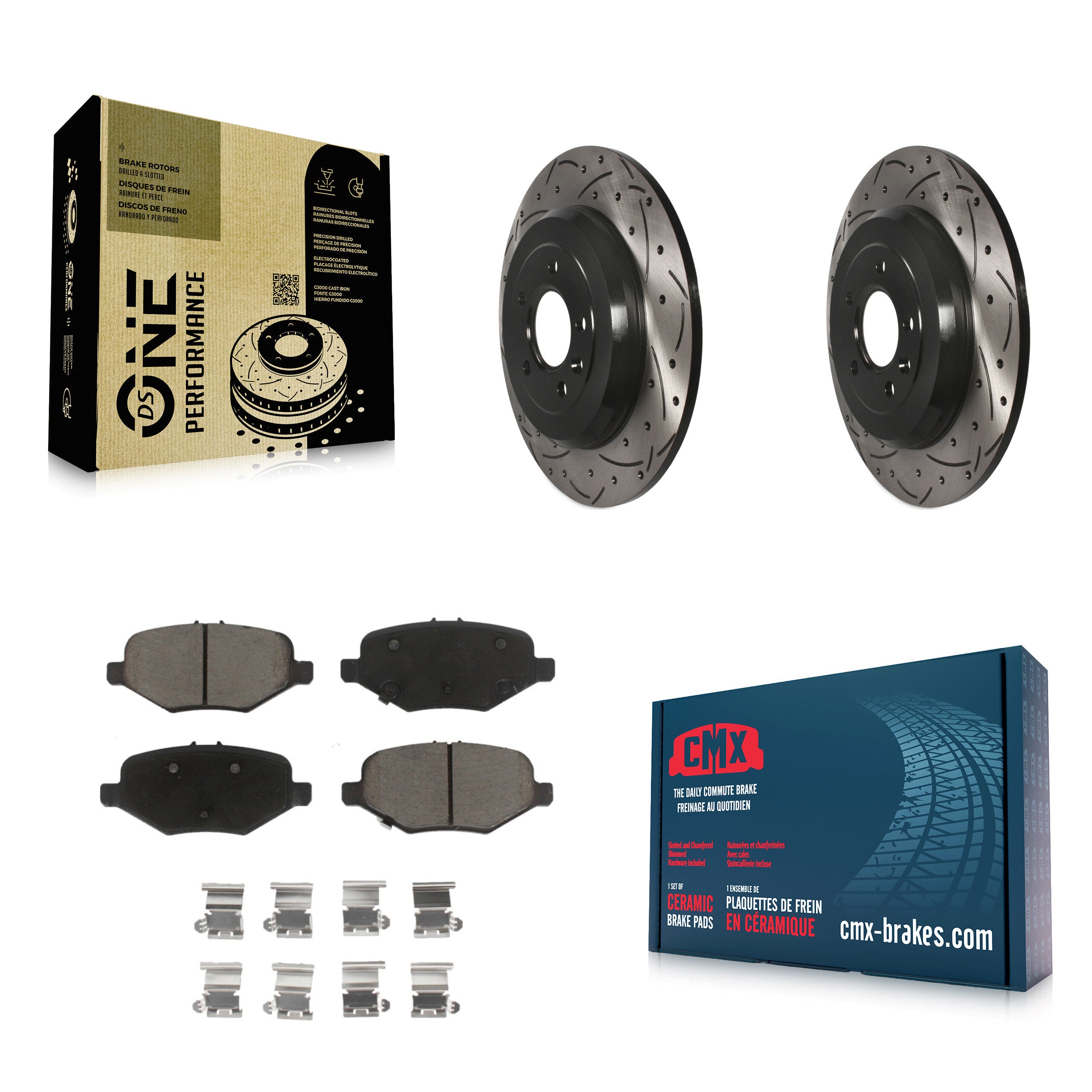 Transit Auto KDC-101031 Disc Brake Kit for 2015 Ford Explorer - Rear product image
