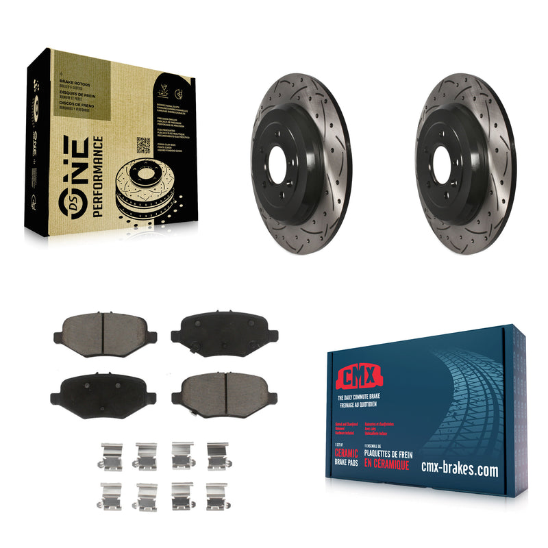 Transit Auto KDC-101031 Disc Brake Kit for 2015 Ford Explorer - Rear product image