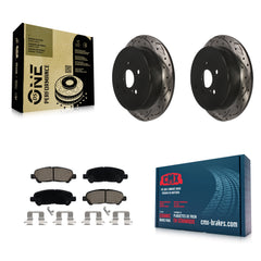 Transit Auto KDC-101032 Disc Brake Kit for 2014 Toyota Highlander - Rear product image