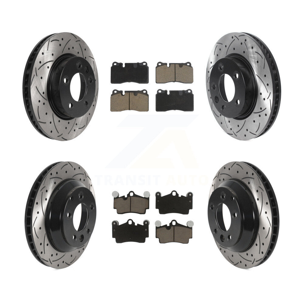 Transit Auto KDC-101046 Disc Brake Kit for 2008-2010 Volkswagen Touareg - Front and Rear product image