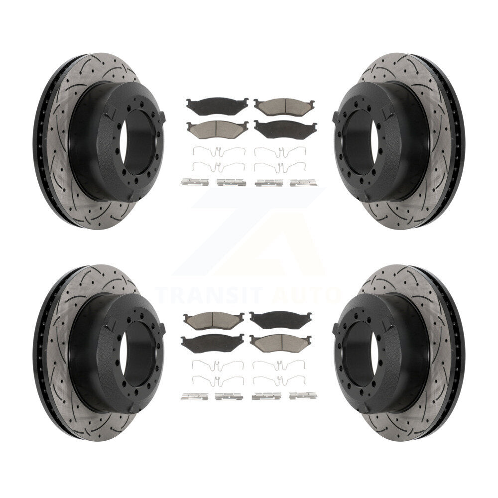 Transit Auto KDC-101051 Disc Brake Kit for 2010-2018 IC Corporation AE School Bus, IC Corporation AC Commercial Bus, International TerraStar - Front and Rear product image