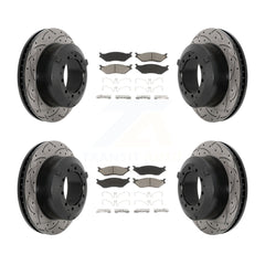 Transit Auto KDC-101051 Disc Brake Kit for 2010-2018 IC Corporation AE School Bus, IC Corporation AC Commercial Bus, International TerraStar - Front and Rear product image