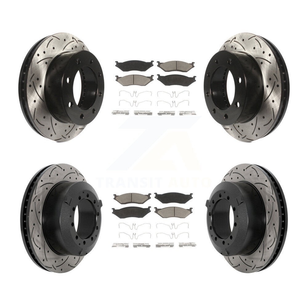 Transit Auto KDC-101052 Disc Brake Kit for 2005-2009 Ford F-450 Super Duty - Front and Rear product image