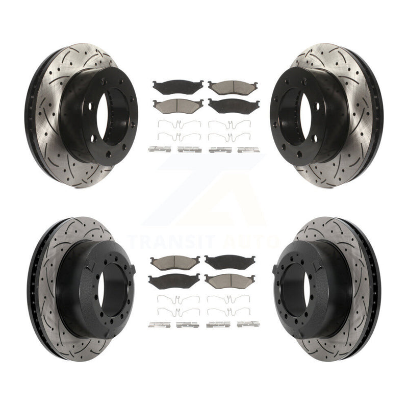 Transit Auto KDC-101052 Disc Brake Kit for 2005-2009 Ford F-450 Super Duty - Front and Rear product image