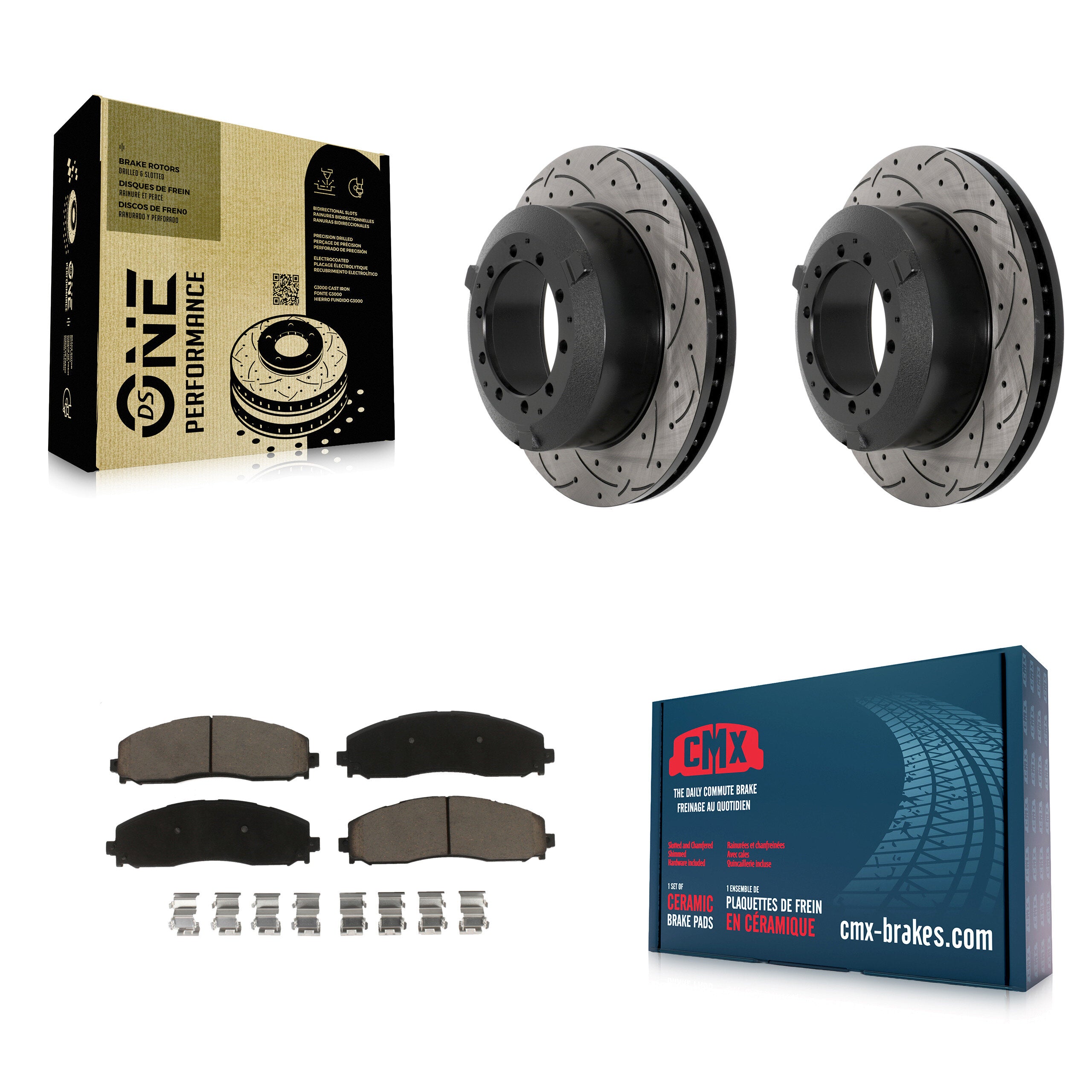 Transit Auto KDC-101056 Disc Brake Kit for 2015-2016 Ford F-350 Super Duty - Rear product image