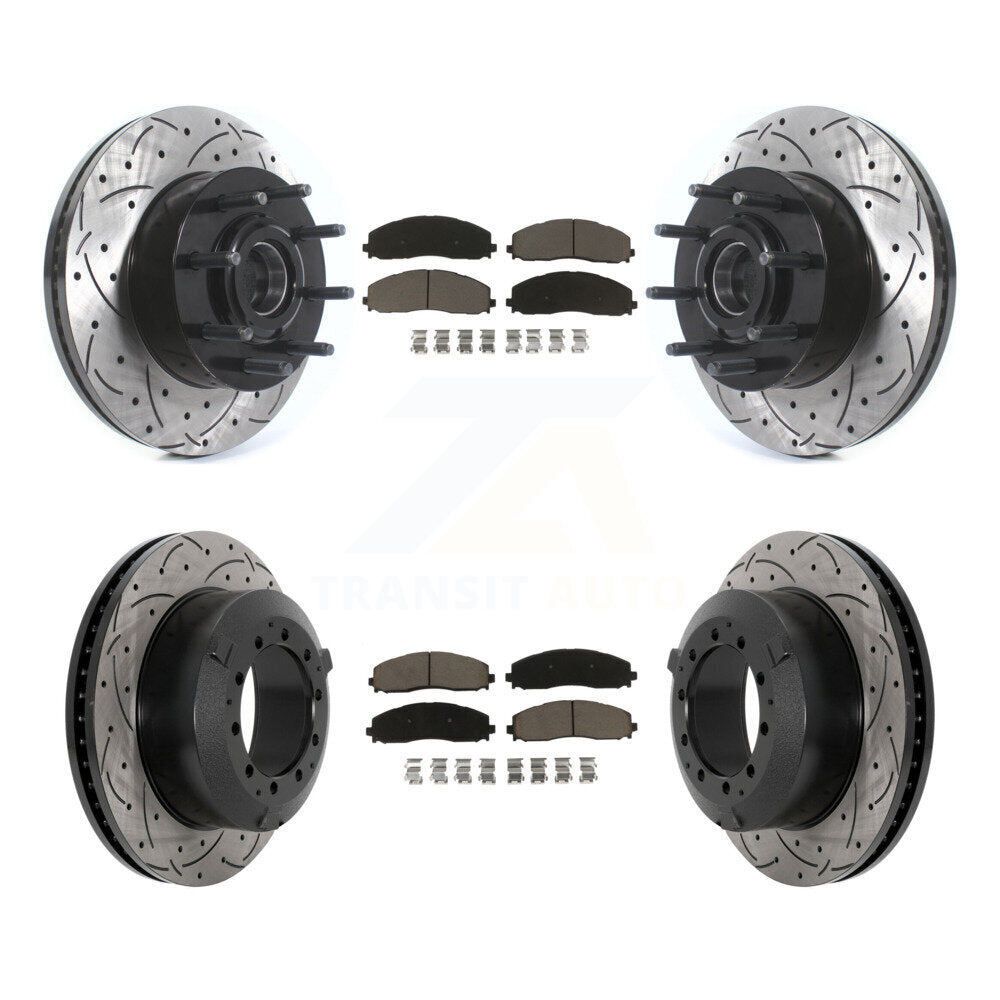 Transit Auto KDC-101057 Disc Brake Kit for 2015-2016 Ford F-350 Super Duty - Front and Rear product image