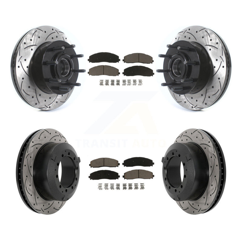 Transit Auto KDC-101057 Disc Brake Kit for 2015-2016 Ford F-350 Super Duty - Front and Rear product image
