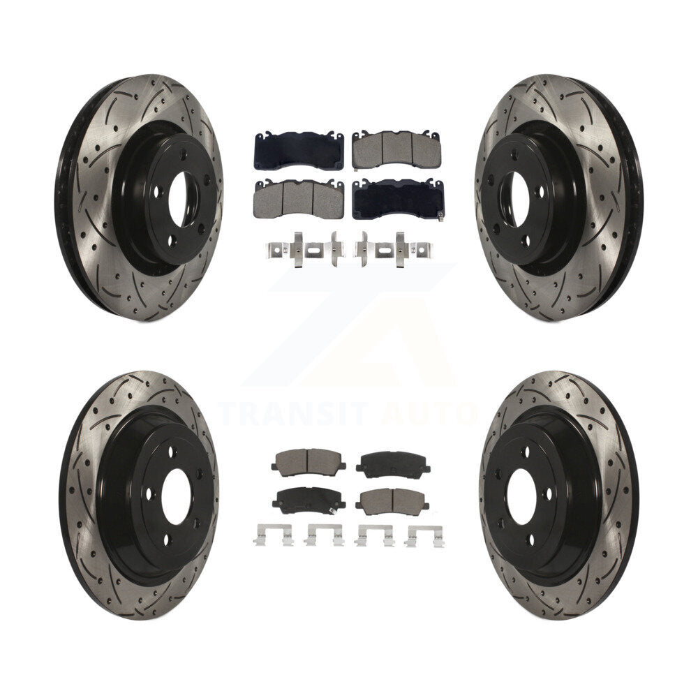 Transit Auto KDC-101059 Disc Brake Kit for 2015 Ford Mustang - Front and Rear product image