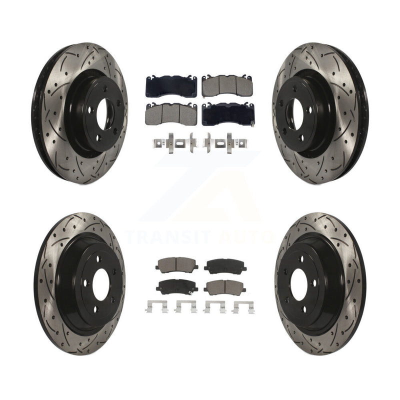 Transit Auto KDC-101059 Disc Brake Kit for 2015 Ford Mustang - Front and Rear product image