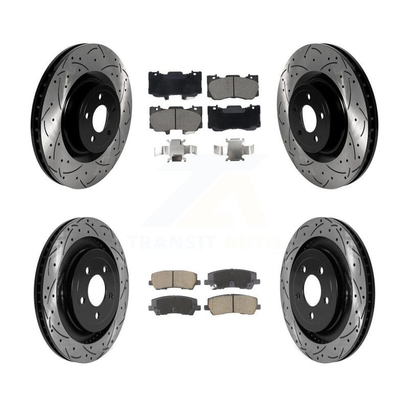 Transit Auto KDC-101061 Disc Brake Kit for 2020 Ford Mustang - Front and Rear product image