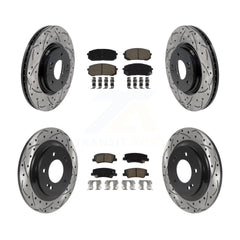 Transit Auto KDC-101067 Disc Brake Kit for 2020-2025 Hyundai Sonata, Kia Niro EV, Kia K5 - Front and Rear product image