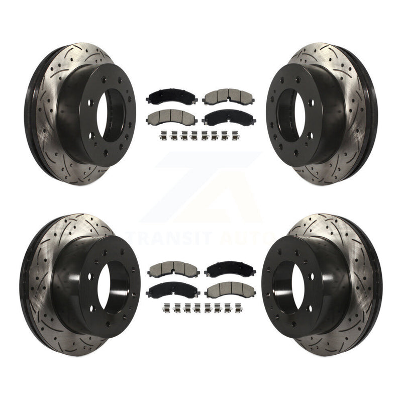 Transit Auto KDC-101069 Disc Brake Kit for 2020-2024 Chevrolet Silverado 2500 HD, Chevrolet Silverado 3500 HD, GMC Sierra 2500 HD & more - Front and Rear product image