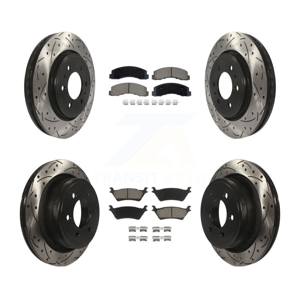 Transit Auto KDC-101070 Disc Brake Kit for 2018-2020 Ford F-150 - Front and Rear product image