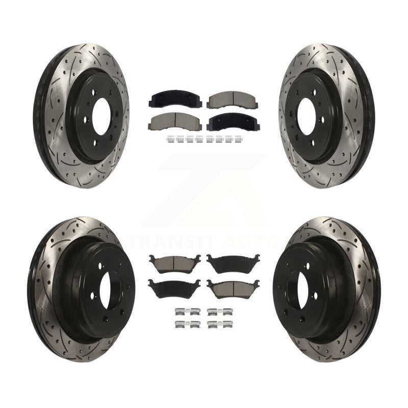 Transit Auto KDC-101070 Disc Brake Kit for 2018-2020 Ford F-150 - Front and Rear product image