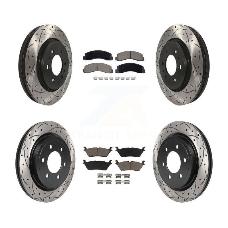 Transit Auto KDC-101071 Disc Brake Kit for 2018-2021 Ford Expedition, Ford F-150, Lincoln Navigator - Front and Rear product image