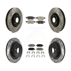 Transit Auto KDC-101078 Disc Brake Kit for 2007-2015 INFINITI Q60, INFINITI G35 - Front and Rear product image