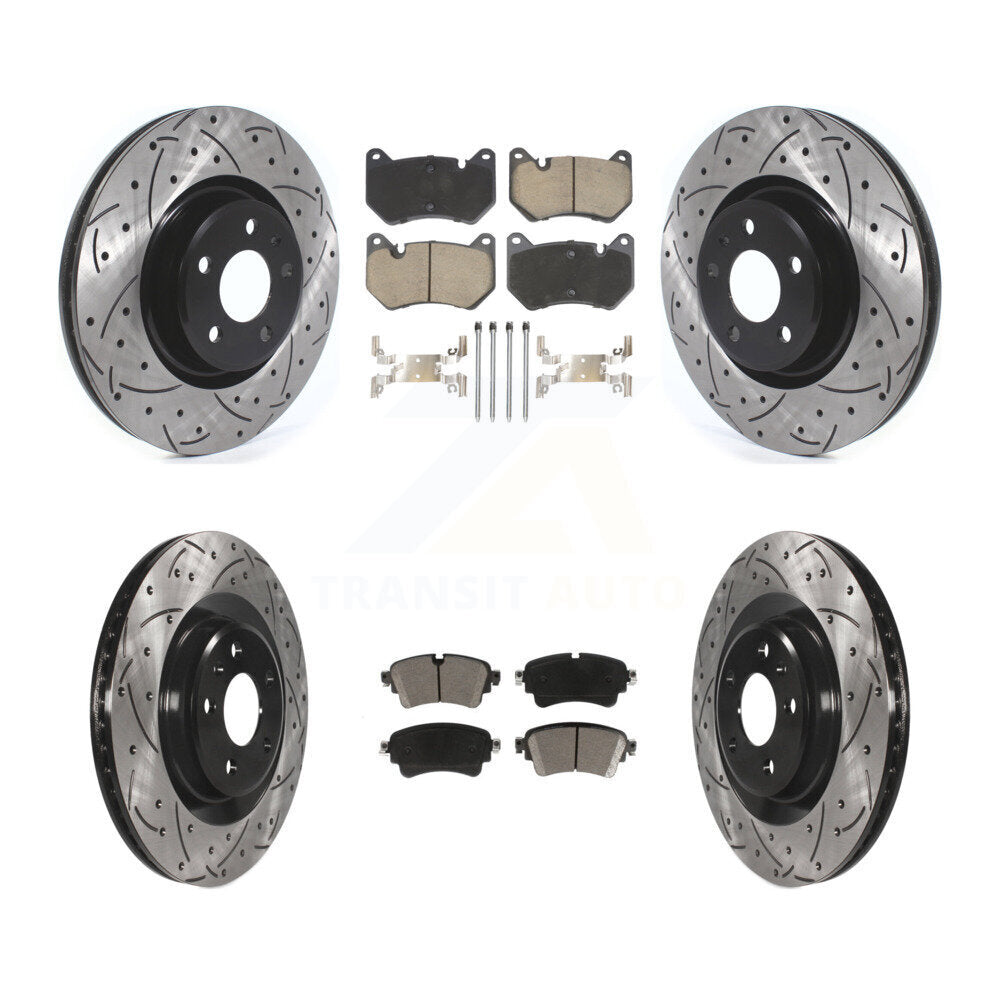 Transit Auto KDC-101080 Disc Brake Kit for 2018 Audi Q5 - Front and Rear product image