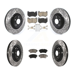 Transit Auto KDC-101080 Disc Brake Kit for 2018 Audi Q5 - Front and Rear product image