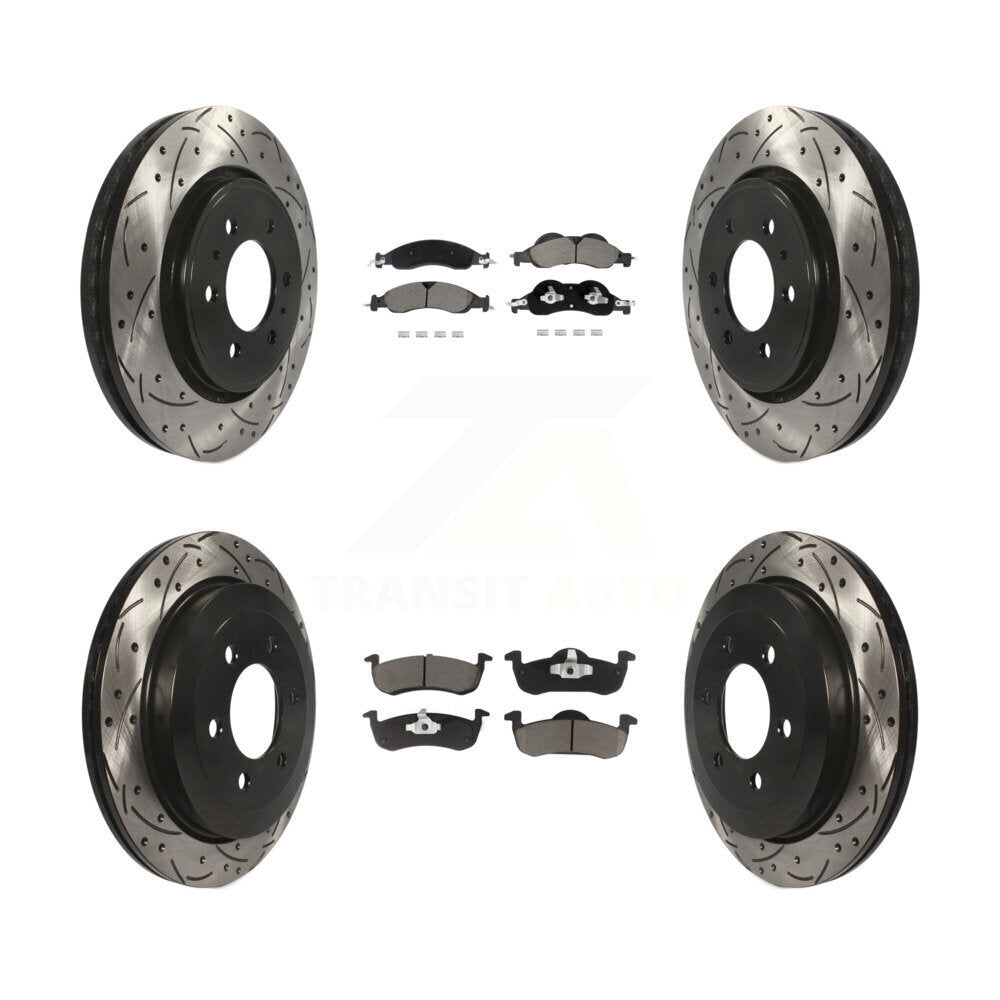 Transit Auto KDC-101086 Disc Brake Kit for 2007-2009 Ford Expedition, Lincoln Navigator - Front and Rear product image