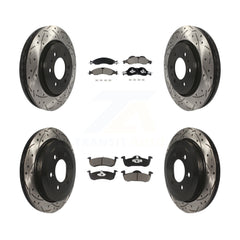Transit Auto KDC-101086 Disc Brake Kit for 2007-2009 Ford Expedition, Lincoln Navigator - Front and Rear product image