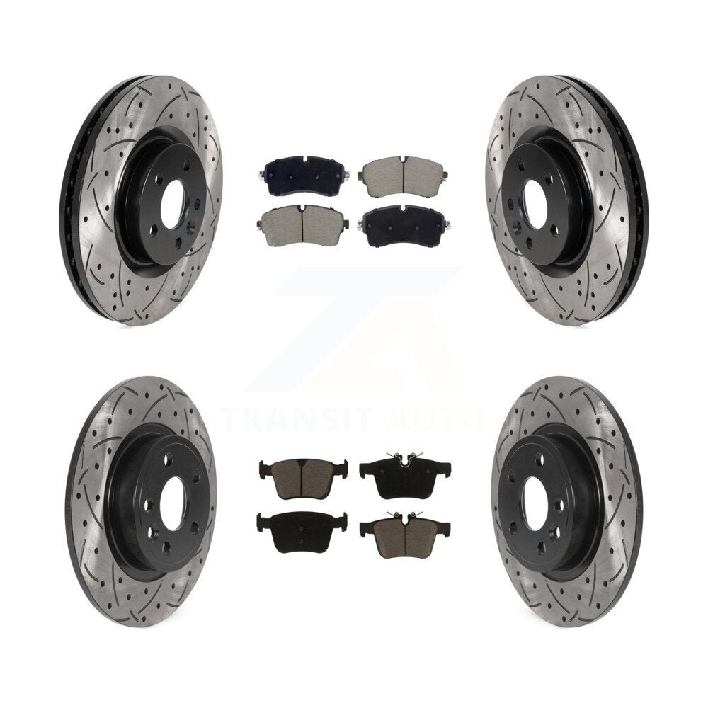 Transit Auto KDC-101087 Disc Brake Kit for 2018-2020 Jaguar E-Pace - Front and Rear product image
