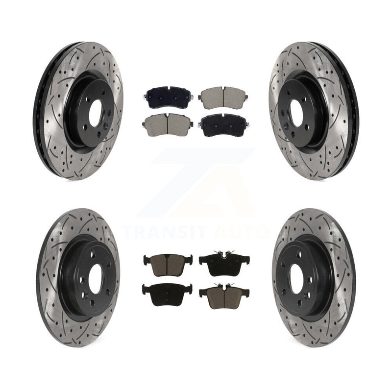 Transit Auto KDC-101087 Disc Brake Kit for 2018-2020 Jaguar E-Pace - Front and Rear product image