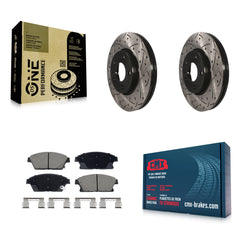 Transit Auto KDC-101091 Disc Brake Kit for 2011-2017 Chevrolet Cruze, Buick Verano, Chevrolet Orlando & more - Front product image