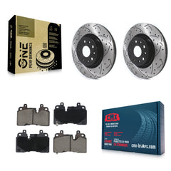 Transit Auto KDC-101094 Disc Brake Kit for 2019-2020 Cadillac CT6 - Front product image