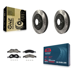Transit Auto KDC-101097 Disc Brake Kit for 2007-2009 Ford Expedition, Lincoln Navigator - Front product image