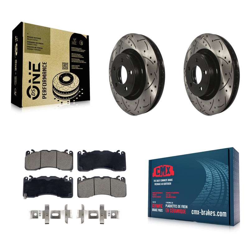 Transit Auto KDC-101099 Disc Brake Kit for 2015 Ford Mustang - Front product image