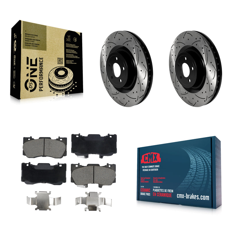 Transit Auto KDC-101102 Disc Brake Kit for 2020 Ford Mustang - Front product image
