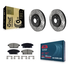 Transit Auto KDC-101104 Disc Brake Kit for 2013-2017 Buick Encore, Chevrolet Trax - Front product image