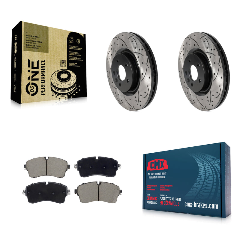 Transit Auto KDC-101108 Disc Brake Kit for 2018-2020 Jaguar E-Pace - Front product image