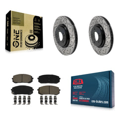 Transit Auto KDC-101110 Disc Brake Kit for 2020-2025 Hyundai Elantra, Hyundai Sonata, Kia Niro EV & more - Front product image