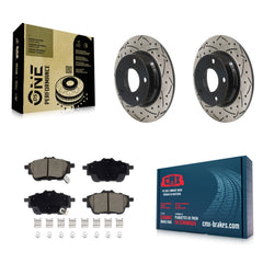 Transit Auto KDC-101120 Disc Brake Kit for 2020-2023 Nissan Sentra - Rear product image
