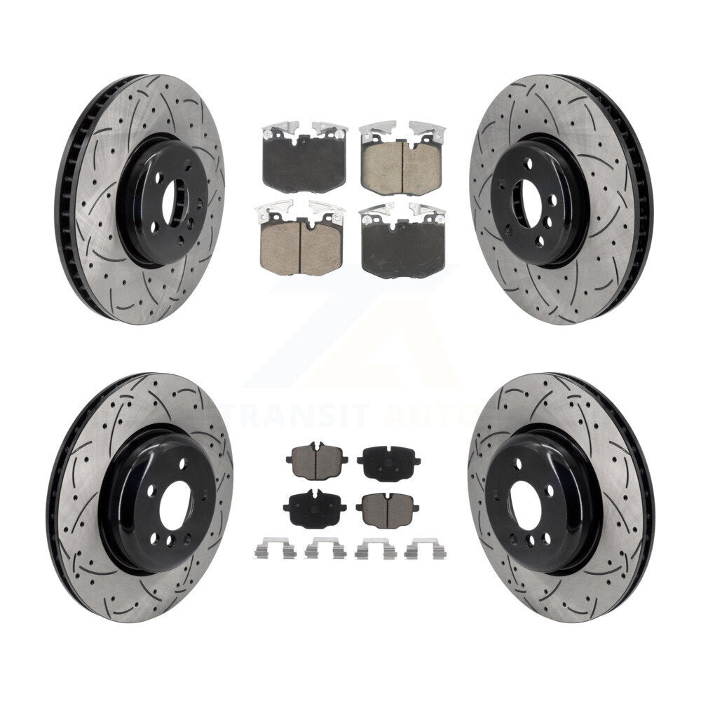 Transit Auto KDC-101129 Disc Brake Kit for 2018-2022 BMW iX, BMW 640i xDrive Gran Turismo - Front and Rear product image