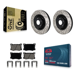 Transit Auto KDC-101138 Disc Brake Kit for 2015-2017 Genesis G80, Hyundai Genesis - Front product image